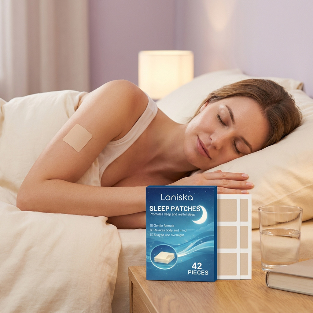 Laniska Sleep Care Patches Gently Care for You during the Night, Allowing You to Enjoy Tranquility, Skin-Friendly Comfort, and Convenient Application