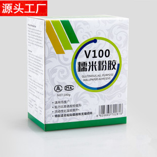 Tianyi 100g Wallpaper Mural Glue Powder V100 Glutinous Rice Glue Powder Wallpaper Glue Powder Manufacturer Dropshipping Wholesale