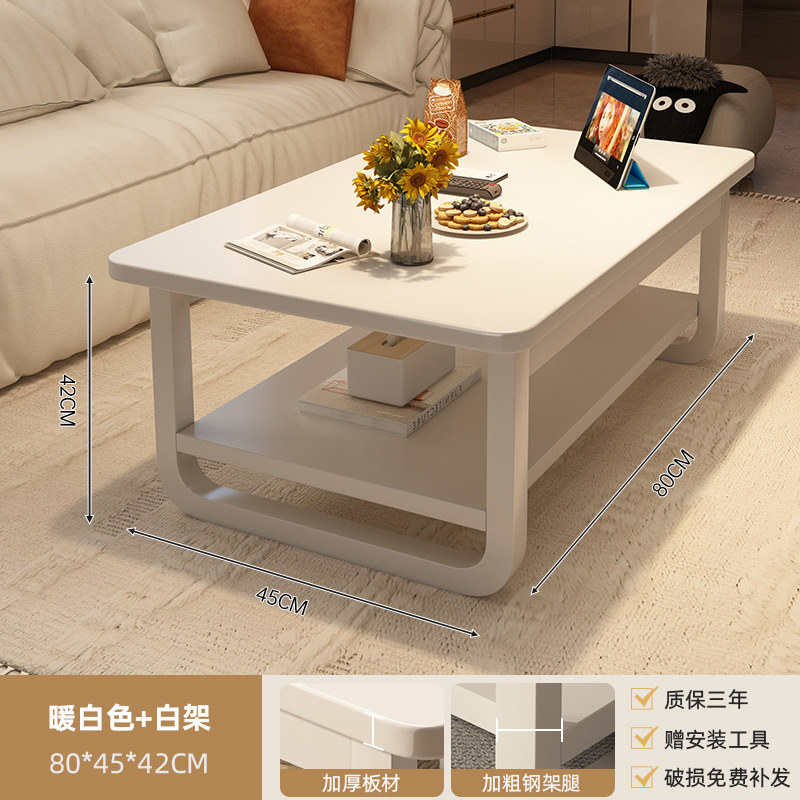 mesa de té sala de estar mesa de té estante de acabado doméstico simple mesa de estudio estante multifuncional pequeño tablero lateral