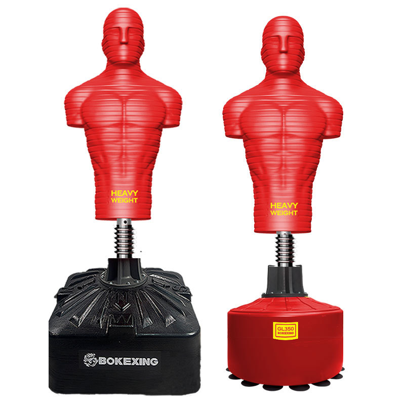 Boke Height Adjustable Heavyweight Rubber Human Boxing Sandbag Household Vertical Tumbler Sandbag
