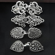 V 51658 Vintage alloy hollow silk scarf clip ���źϽ��ο�˿