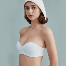 【新永胜集团】春夏新品无钢圈无痕隐形文胸无肩带聚拢抹胸批发