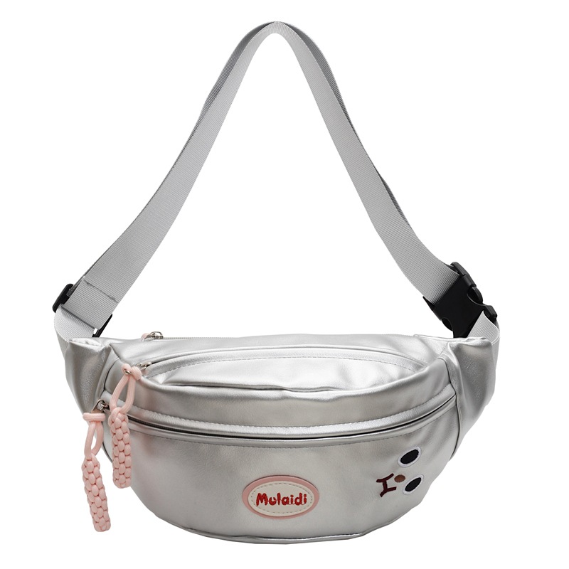 Riñonera casual simple de comercio exterior para mujer 2025 nuevo estilo coreano bolso de hombro de viajero súper caliente bolso de pecho de mensajero