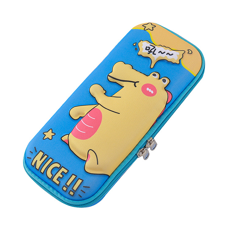 Estuche de papelería tridimensional EVA3D para estudiantes Estuche para lápices de dibujos animados para niños Estuche para lápices de gran capacidad de alto valor Bolso de papelería lindo