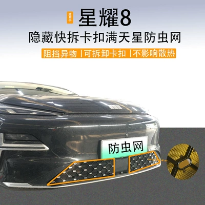 Automobile anti-insect net – Use - star-8-gypsophila-segmented