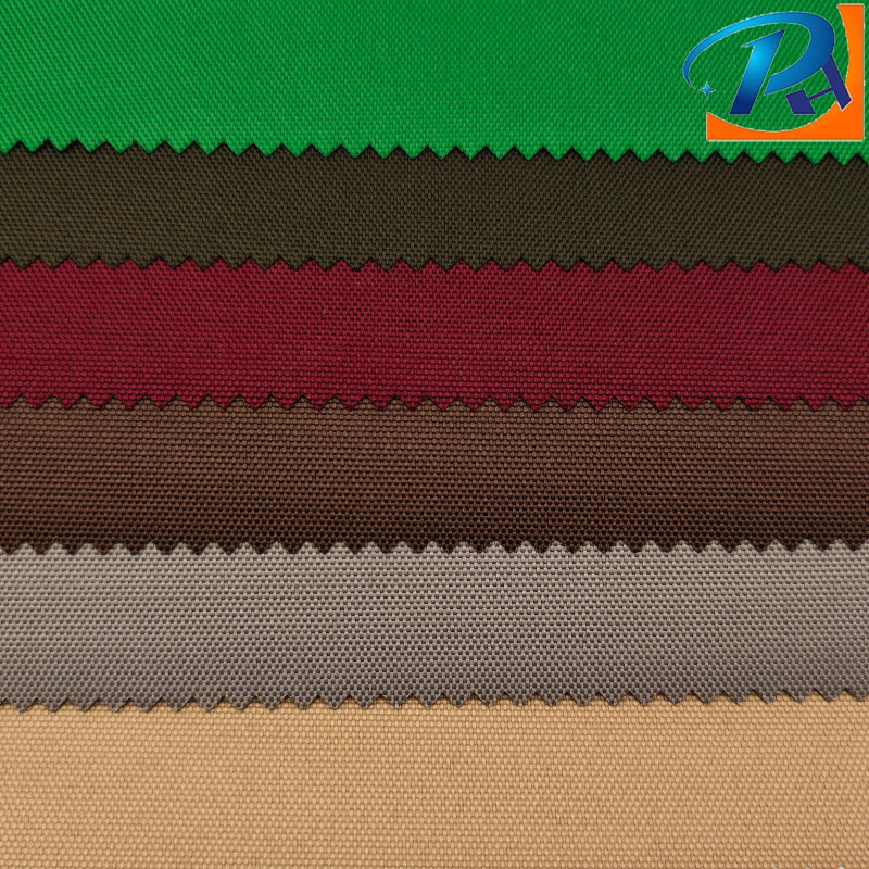 防水户外涤纶牛津布PU涂层布料家具罩户外雨伞帐篷布