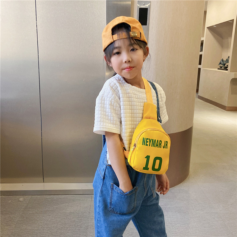 Fashionable digital crossbody bag for children with customizable logo, cute unisex backpack for kids, kindergarten small bags and crossbody bags