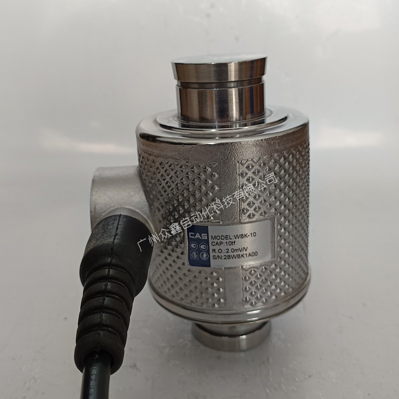WBK-10T,WBK-20T,WBK-25T称重传感器 韩国凯士不锈钢柱式 压力型