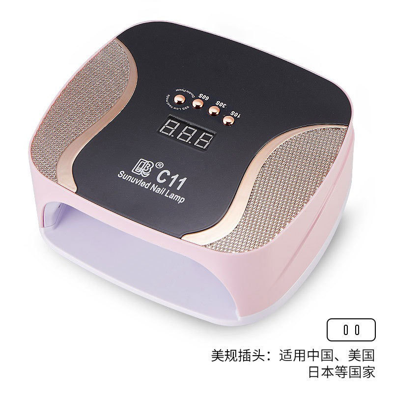 Lámpara de manicura de diamante 308W de alta potencia de manicura horneada UV luz de terapia de luz de velocidad de pegamento de manicura seco máquina de terapia de uñas transfronteriza