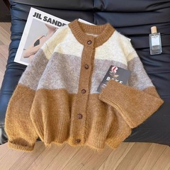 韓系の復古風はだらだらしています。