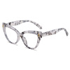 Brand retro glasses, cat's eye, European style