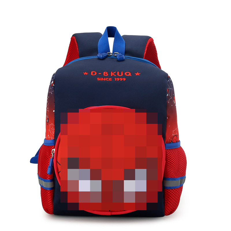 Mochila infantil bonita de dibujos animados de anime para guardería, mochila escolar ligera para bebés para reducir la carga, adecuada para clases grandes, medianas y pequeñas, exportación.