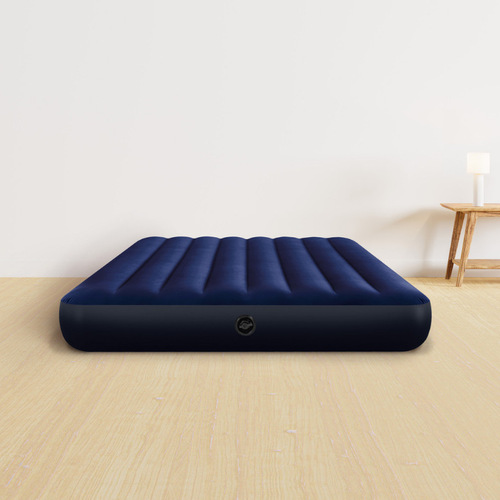 intex air mattress outdoor portable folding air cushion sheets double built-in electric pump air bed indoor air