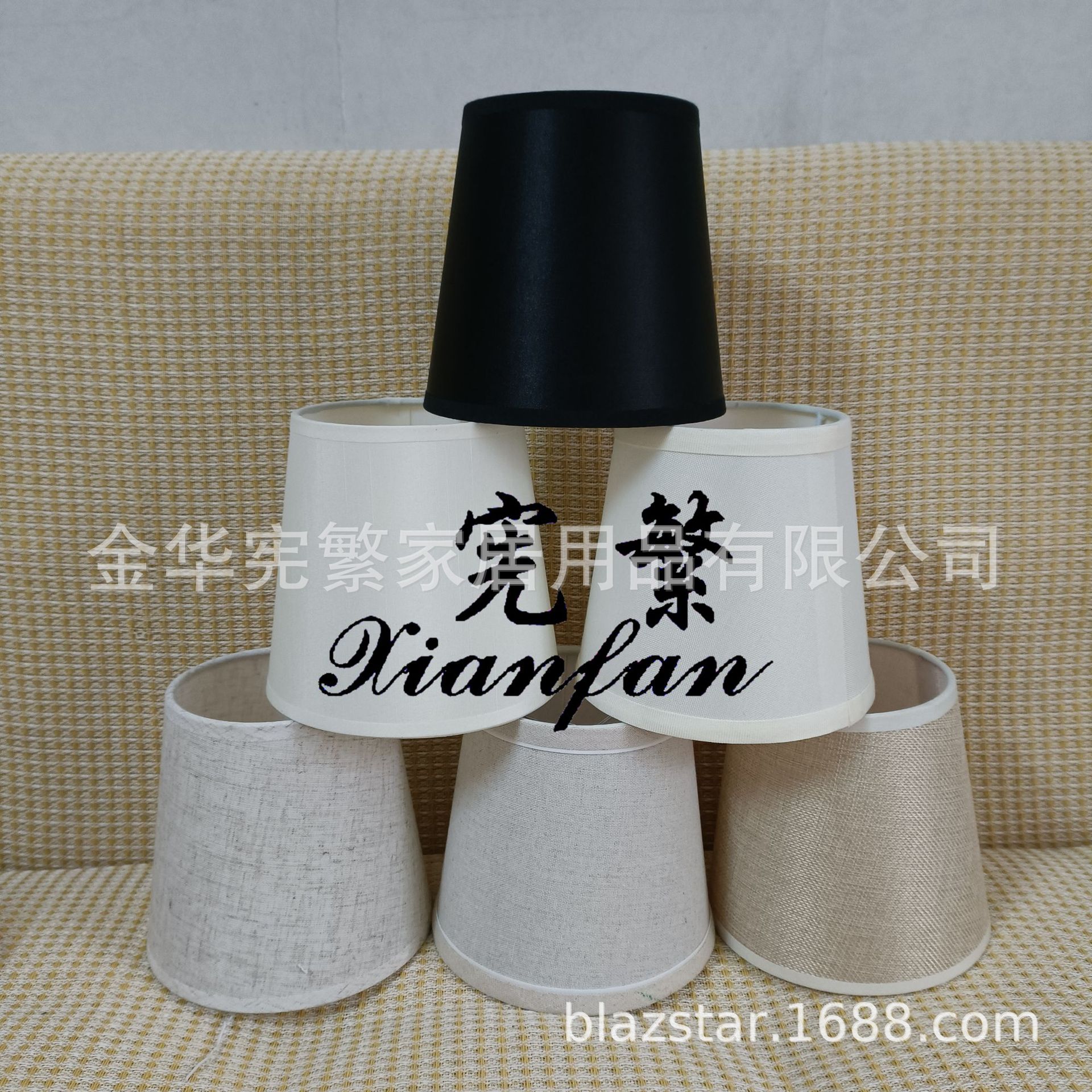 [Xianfan] fábrica directa pantalla accesorios Lino bambú plisado clip burbuja versátil estilo diverso creativo DIY