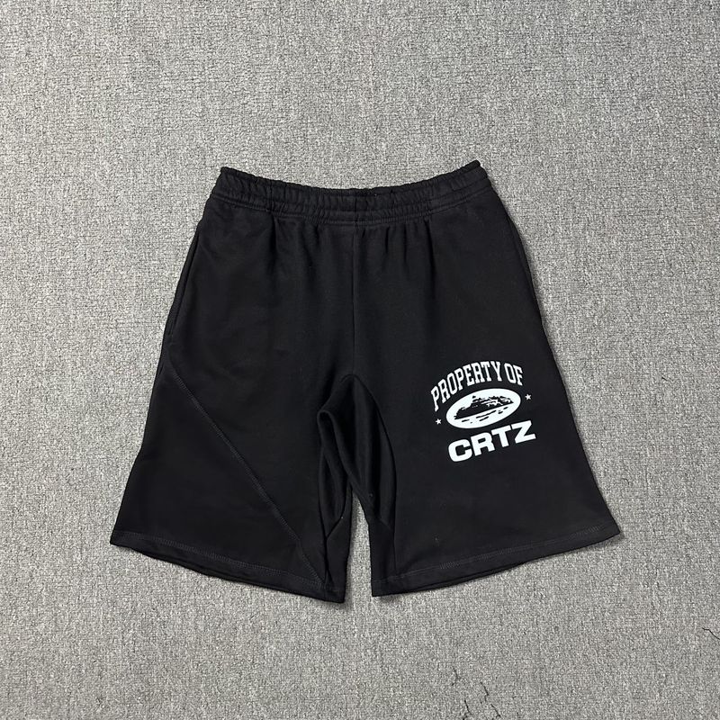 Corteiz クラシックフォートモービルプリント夏の新しいストリートルーズカジュアルトレンディなヒップホップパンツ男性と女性用|undefined