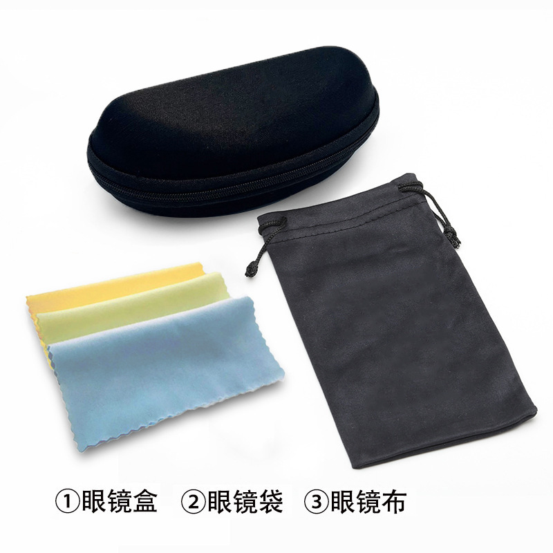 Fábrica directa de ciclismo esquí portátil caja de gafas con cremallera resistente a la compresión caída de alta calidad gafas de sol general caja de gafas de sol