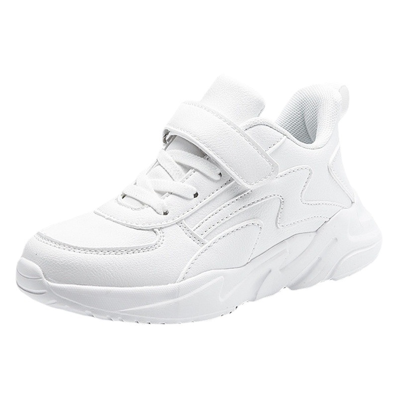 Zapatillas Casuales de Piel para Niños de Súper Fibra Ligeras y Antideslizantes para Uso Diario image 1