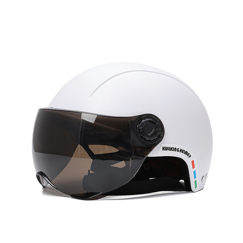 Casco de seguridad de ciclismo unidireccional casco de bicicleta de batería de automóvil medio casco de verano