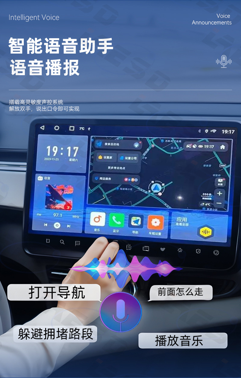 Cross-Border Four-In-One Car Interconnect Screen Mirroring Smart Carplay Wireless Box Mirror Screen Mirroring Carplay Box