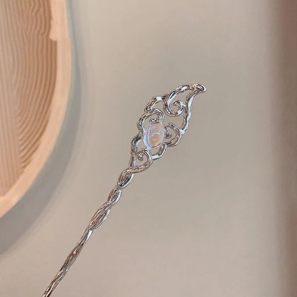 Nueva horquilla de nubes auspiciosas de estilo nacional de estilo chino para mujer