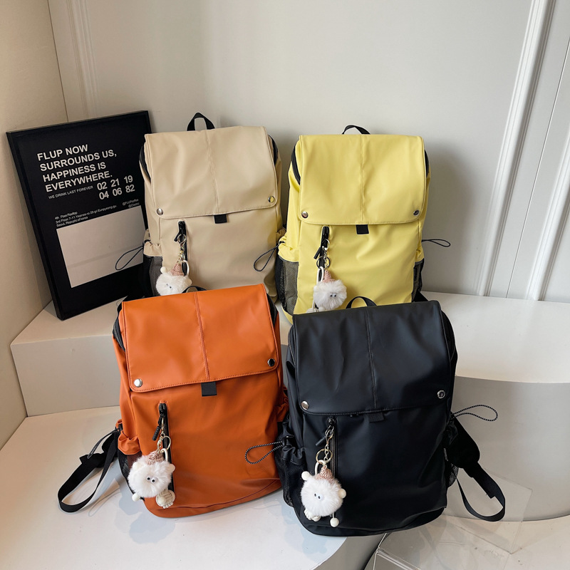 Cross-Border Large-Capacity Backpack 2025 New Casual Simple Outdoor Travel Mountaineering Backpack College Student Bag