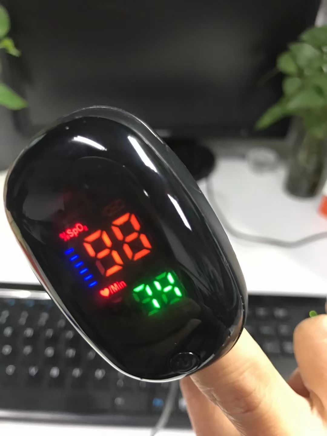 영어 버전 블랙 보석 LED