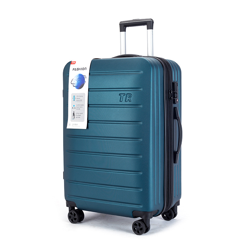 Màu xanh công tăng chiều cao và mở rộng khóa kéo hai lớp / 20 inch