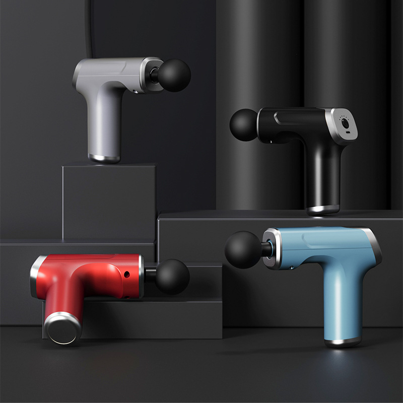 Manufacturer Wholesale Massage Vibration Fascia Gun Electric Deep Massage Relaxation Fitness Muscle Massager Stretching
