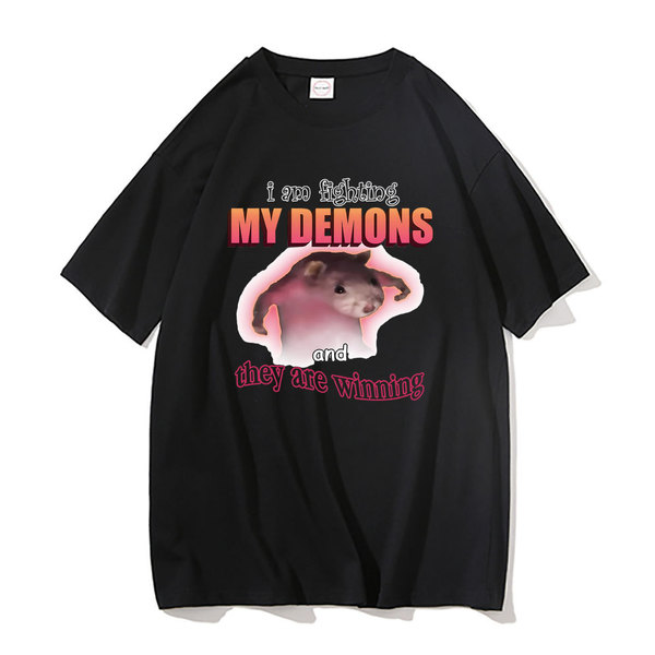 Men's women's cute T-shirt for leisure