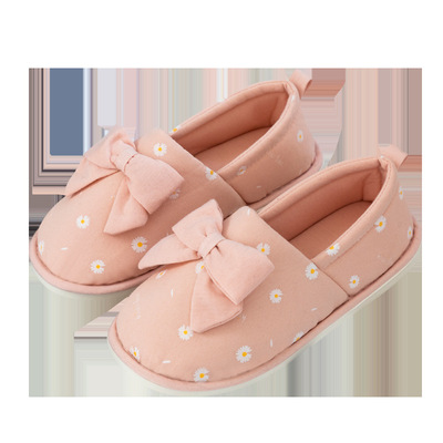 春夏新品孕妇休闲透气月子鞋现货圆头柔软平底家居女款产妇拖鞋|ru