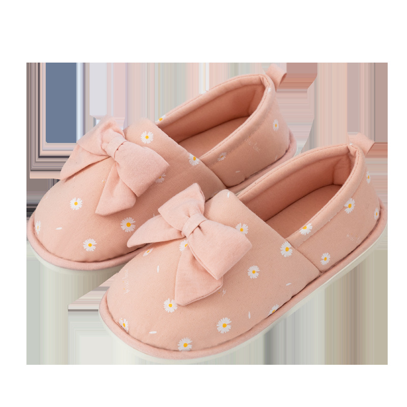 春夏新品孕妇休闲透气月子鞋现货圆头柔软平底家居女款产妇拖鞋|ru