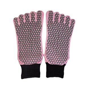 New Level 5 Anti-Cut Socks, Colorfulful Wear-Resistant and Stab-Proof Socks, Outdoor Climbing Beach Anti-Slip Dotted Five-Finger Socks