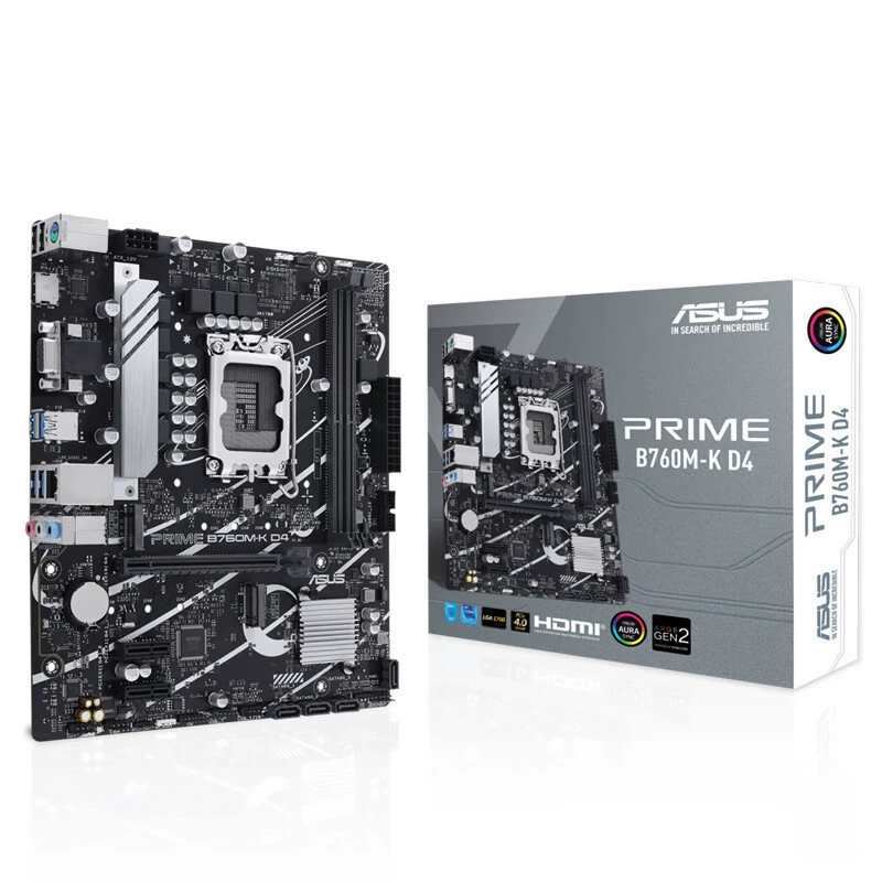 Ноутбук ASUS, совместимая материнская плата 760M, D4, поддержка процессора 13400
