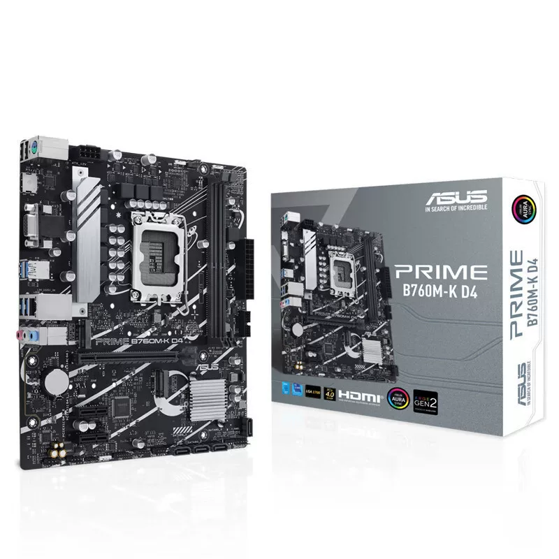 Ноутбук ASUS, совместимая материнская плата 760M, D4, поддержка процессора 13400