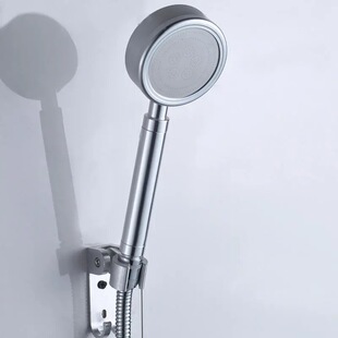 Space Aluminum Supercharged Hand Shower Head Bathroom Water Saving Removable Shower Shower Head Shower Head Shower Set