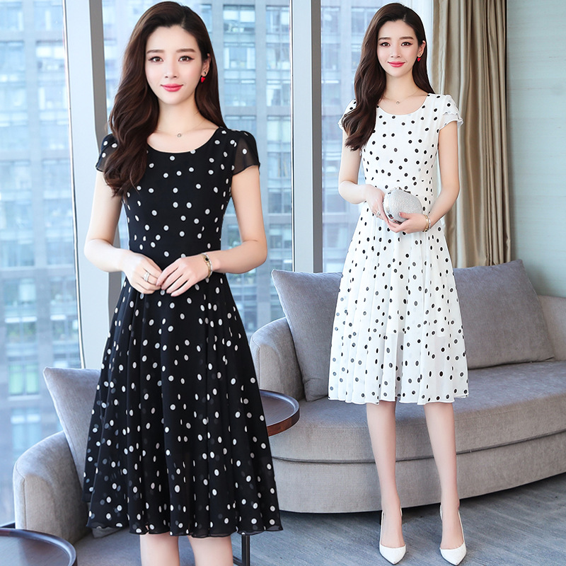 Long summer shiffon skirt