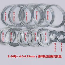 镀锌铁丝 防锈铁丝铁线 大棚葡萄架手工细软打包铁丝 家用diy包邮