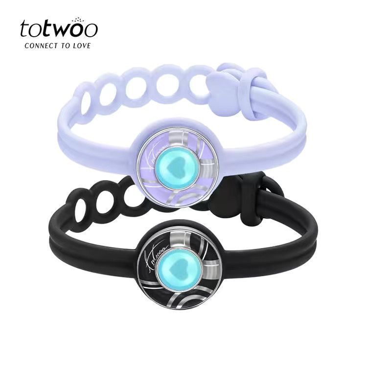 Totwooディザリングカップルの手環が光る異地恋神器ブレスレット七夕バレンタインデープレゼント潮|undefined
