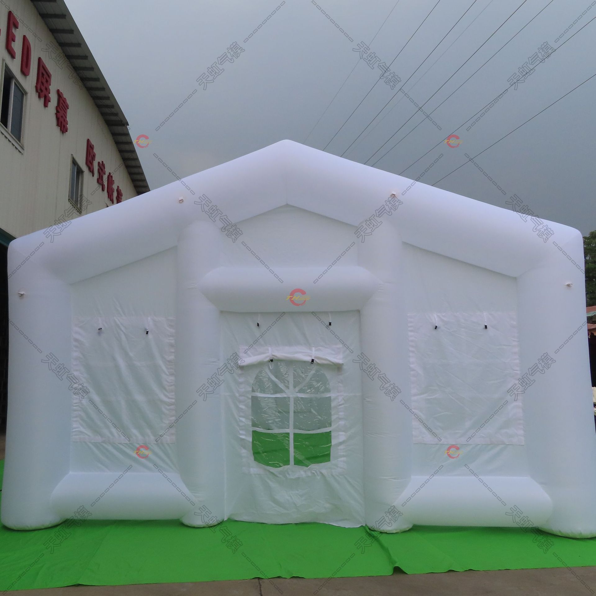 灯光帐篷  气模帐篷 野餐露营 展览帐篷 移动充气房子