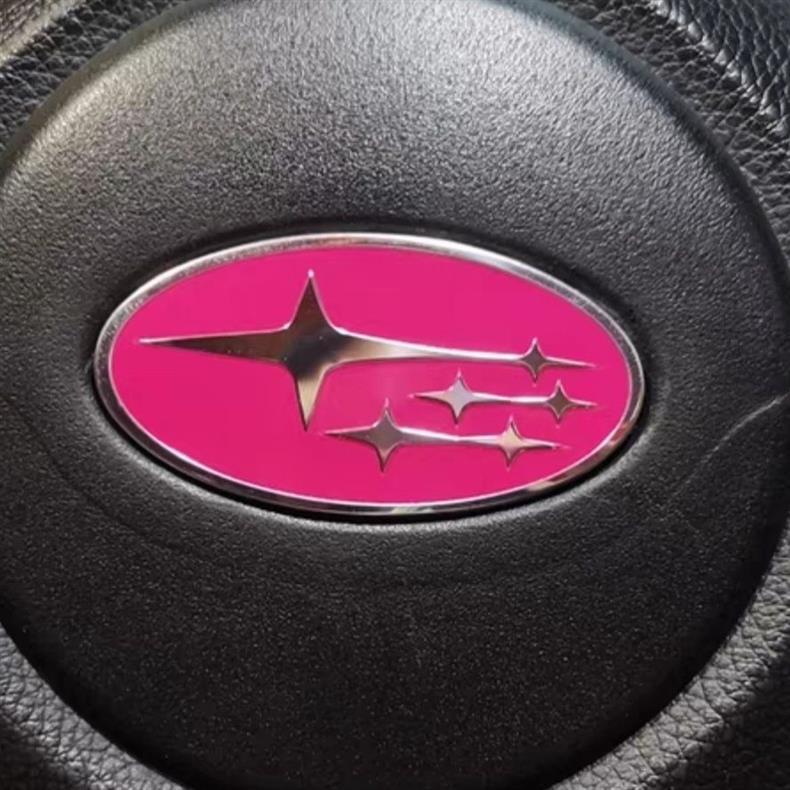 Subaru steering wheel emblem stickers for Outback, Legacy, Forester, Impreza, XV, and Chipheng steering wheel decoration stickers