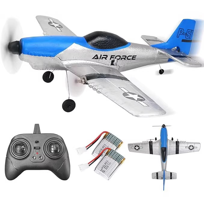 Cross-Border Remote Control Drone Fixed-Wing Combat Glider Aircraft Simulation Model World War Ii Remote Control Foam Airplane Toy