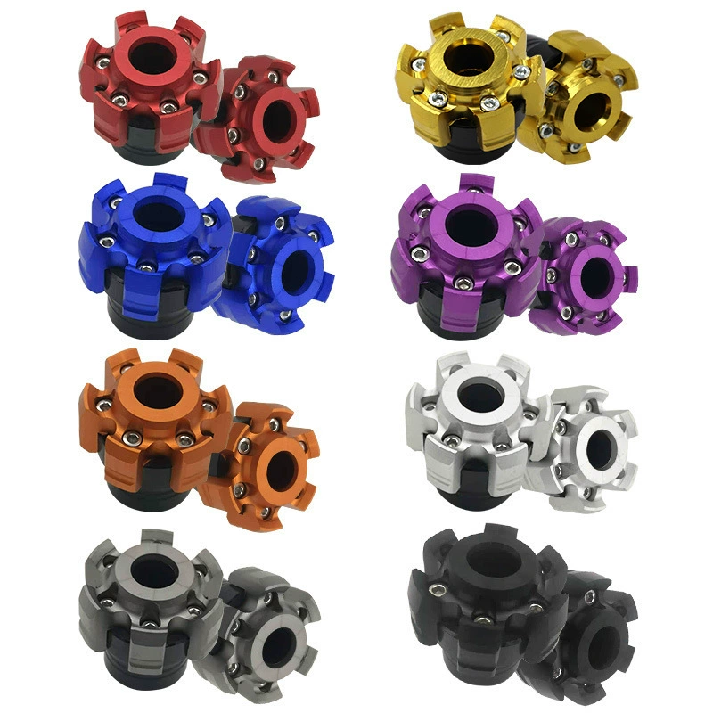 Аксессуары для модификации мотоцикла чашка с защитой от падения призрак огненный теленок электромобиль Передняя амортизирующая передняя вилка из алюминиевого сплава украшение для модификации чашки