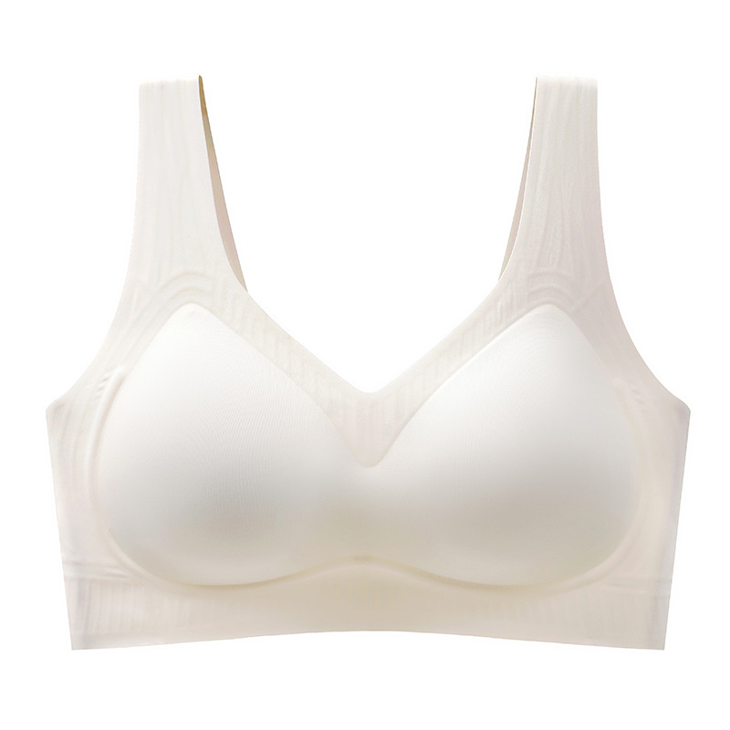 Hermoso sujetador de niña de ropa interior antiflacidez, pecho pequeño, ropa interior fruncida, sujetador de mujer, fruncido, copa vacía, sujetador de talla grande