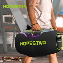 HOPESTAR A80大功率蓝牙音箱K歌重低音炮户外无线高品质音响350W