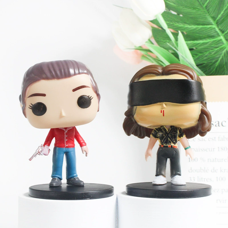 Набор фигурок Stranger Things 4 дюйма (≈10–11 см), 8 шт., ПВХ