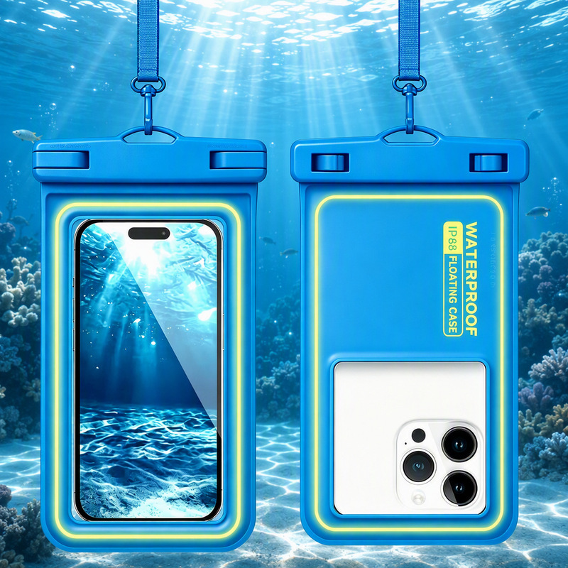 Outdoor Rafting, Diving, Swimming, Waterproof Phone Case, Waterproof Bag for Outdoor Diving, Touch Screen Compatible Waterproof Phone Bag Outdoor Rafting, Diving, Swimming, Waterproof Phone Case, Waterproof Bag for Outdoor Diving, Touch Screen Compatible Waterproof Phone Bag