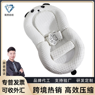 Factory custom wholesale crib bed multifunctional portable folding bed to comfort baby light breathable bionic bed 20