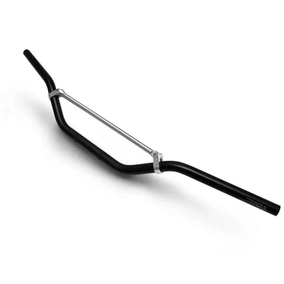 Wholesale motorcycle accessories off-road vehicle modified car handle direction handle Chinese cabbage aluminum alloy faucet handlebar with crossbar (Motosiklet ləvazimatları və aksesuarları) - black