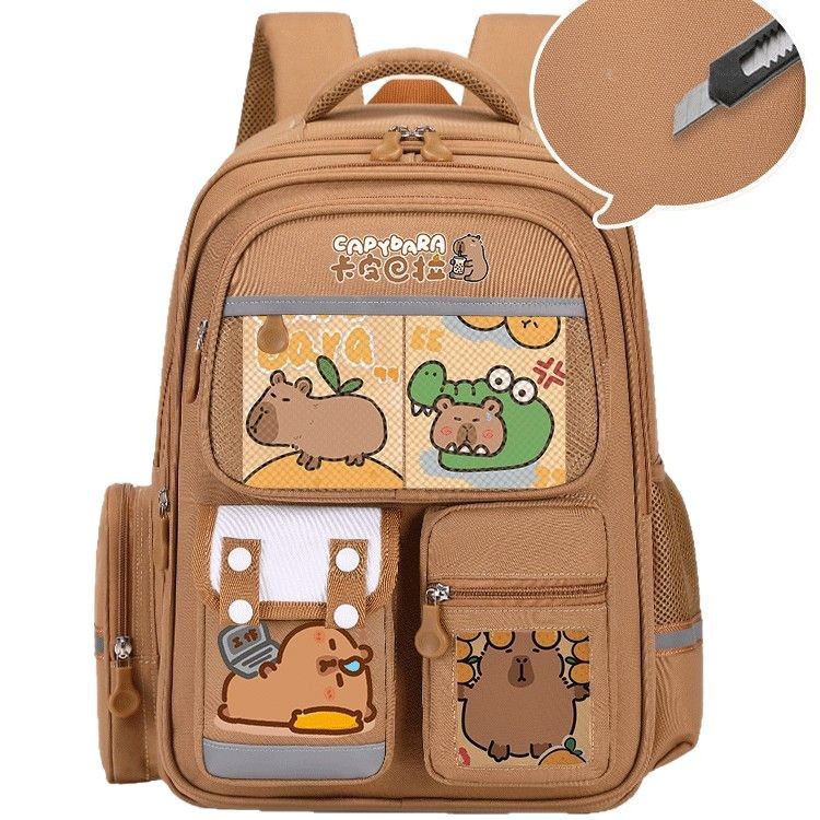 Mochila escolar de la escuela primaria para niños, niñas lindas, niñas de primer a sexto grado