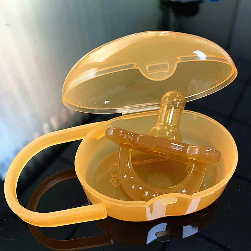 Pacifier for Babies 0 to 3 Years Old, 0 to 6 Months and Above, Sleep-Inducing Silicone Device for Newborns and Infants